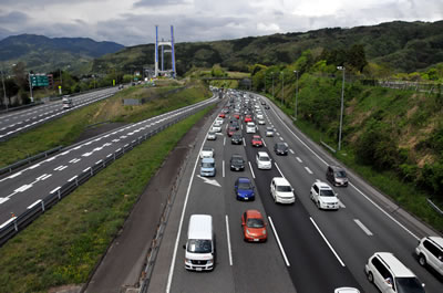 民宿 山久荘　高速道路