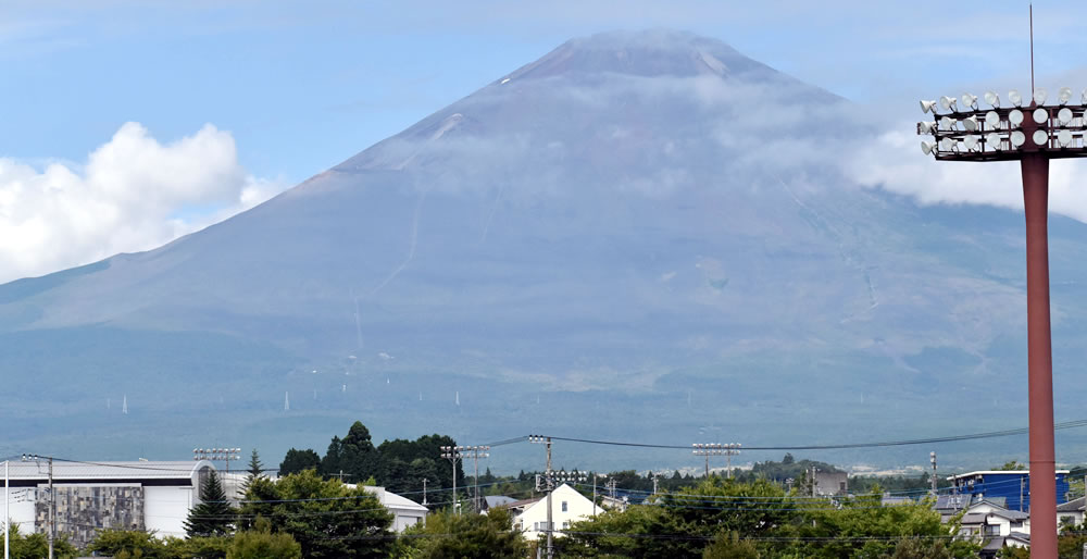 民宿 山久荘　金太郎グランドからの富士　画像